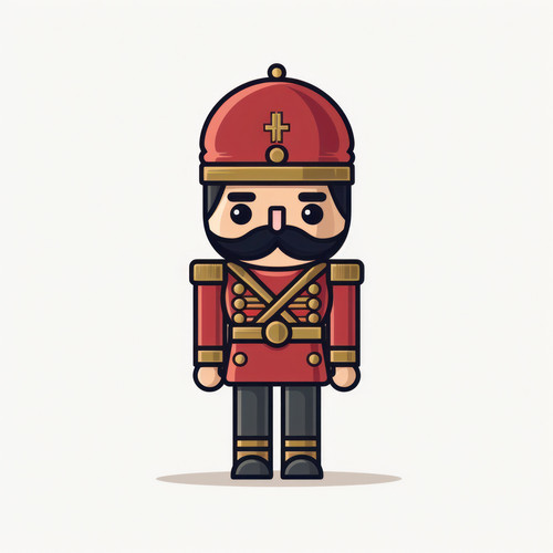 Nutcracker isolated on a white background svg basi 00436 01.jpg