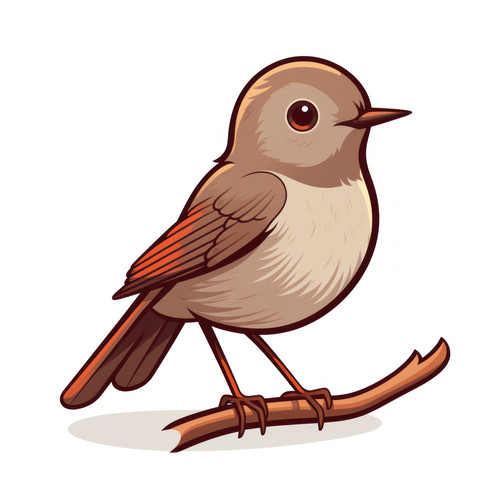 Nightingale isolated on a white background svg bas 00429 01.jpg