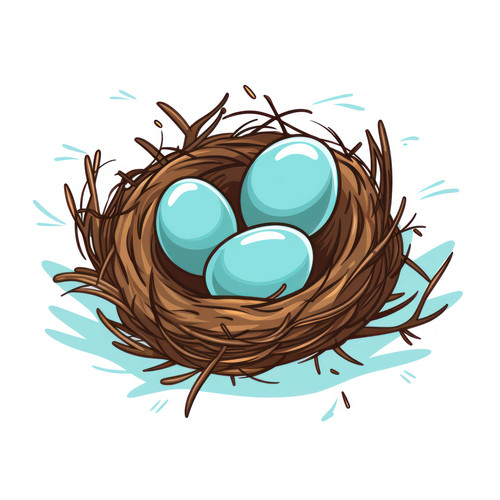 Nest with eggs isolated on a white background svg 00428 01.jpg