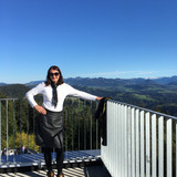 wandern im Lederrock