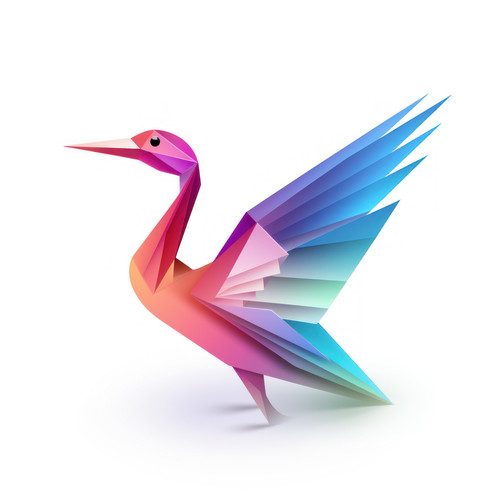 Origami crane isolated on a white background svg b 00449 02.jpg