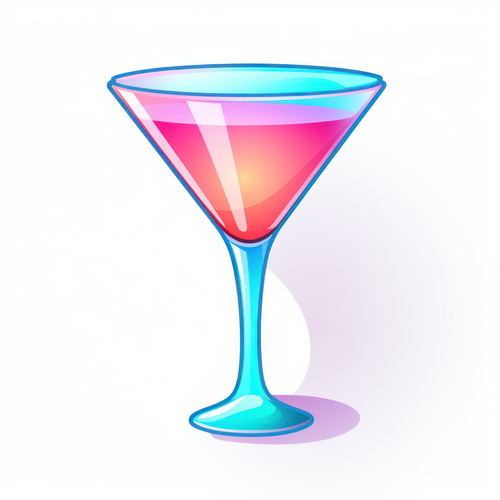 Martini glass isolated on a white background svg b 00400 01.jpg
