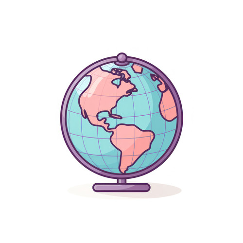 Globe isolated on a white background svg basic min 00248 01.jpg