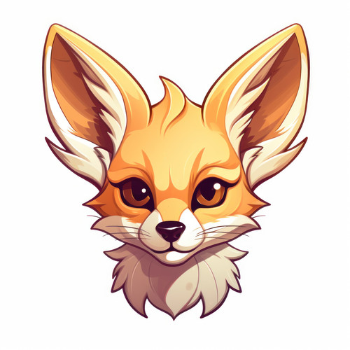 Jackal isolated on a white background svg basic mi 00325 03.jpg