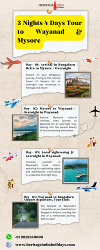 3 Nights 4 Days Tour to Wayanad & Mysore,.png