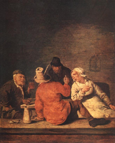 MOLENAER Jan Miense Peasants In The Tavern