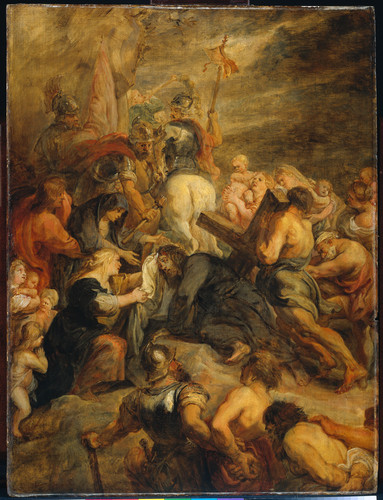 Rubens, Peter Paul Голгофа, 1637, 74 cm х 55 cm, Дерево, масло
