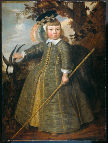 Rotius, Jan Albertsz Портрет маленького мальчика с козой, 1652, 116 cm х 87 cm, Дерево, масло