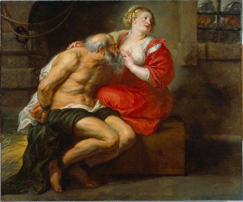 Rubens, Peter Paul Кимон и Перо, 1640, 155 cm х 190 cm, Холст, масло