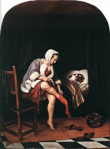 STEEN Jan The Morning Toilet 1665