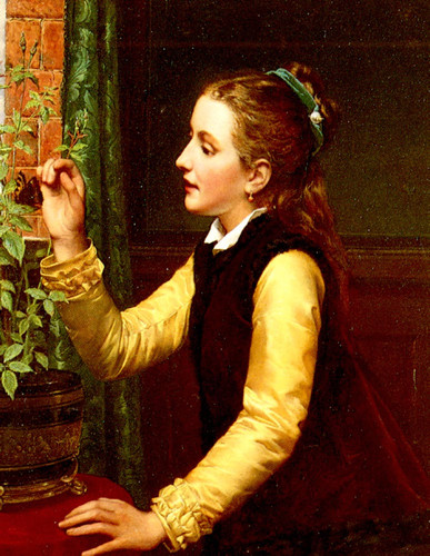 Portielje Jan Frederick Pieter The Butterfly