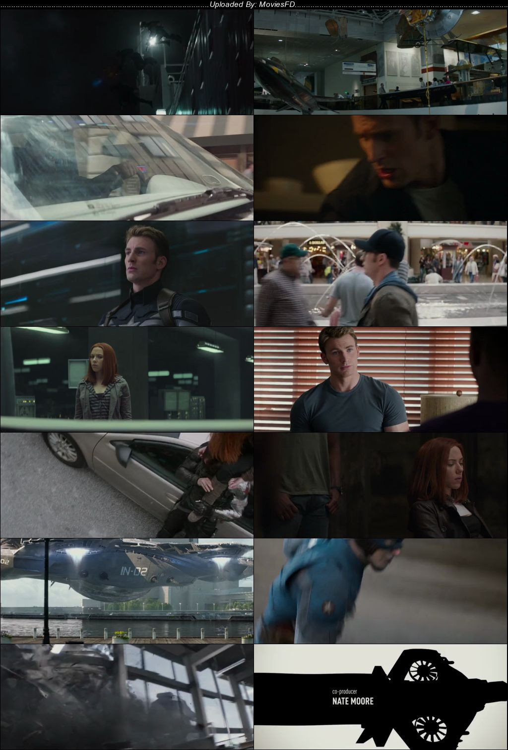 Download Captain America: The Winter Soldier (2014) BluRay [Hindi + English] ESub 480p 720p 1080p
