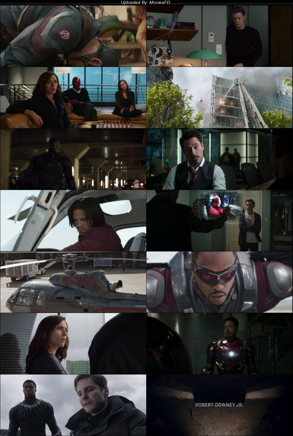 Download Captain America: Civil War (2016) BluRay [Hindi + English] ESub 480p 720p 1080p