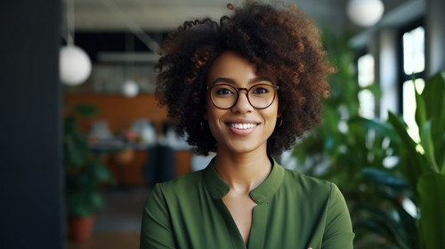 Portrait accountant and black woman with arms crossed in office business workplace or coworking comp.jpg