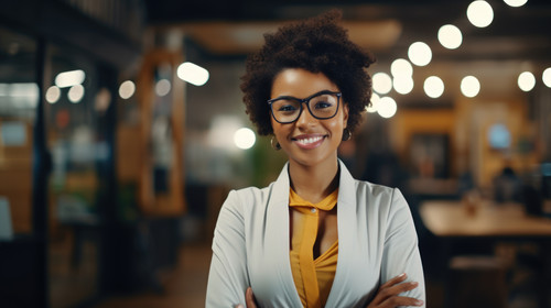 Portrait accountant and black woman with arms crossed in office business workplace or coworking comp.jpg