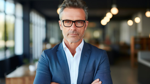 Portrait arms crossed and business man ceo or entrepreneur in meeting Face professional glasses and .jpg