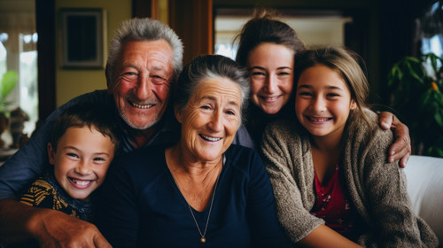 Portrait love and big family in New Zealand happy to enjoy quality time bonding and hugging on a wee.jpg