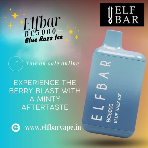 Get Blue Razz Ice ELF BAR BC 3000.jpg