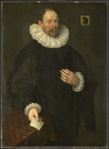 Delff, Jacob Willemsz I Paulus Cornelisz van Beresteyn (1548 1625). Мэр Делфта, 1592, 115 cm х 83,5 