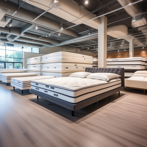 big mattress store with lots of mattress 78898359.png