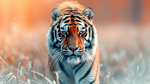 tiger pastel color illustration wallpaper white border edges amazing focus ar 169 00086 01.jpg