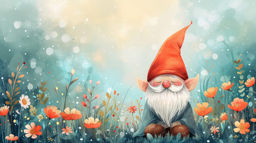 gnome pastel color illustration wallpaper white border edges amazing focus ar 169 00037 03.jpg