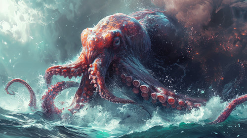 kraken pastel color illustration wallpaper white border edges amazing focus ar 169 00048 03.jpg