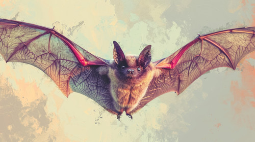bat pastel color illustration wallpaper white border edges amazing focus ar 169 00005 02.jpg