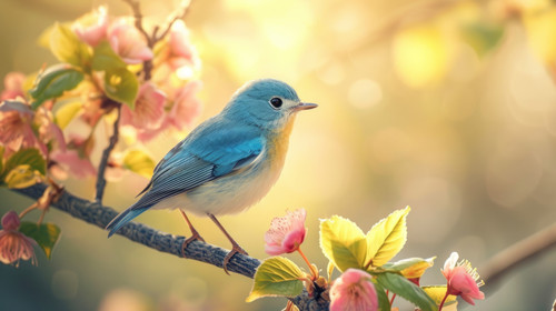 bird pastel color illustration wallpaper white border edges amazing focus ar 169 00008 03.jpg