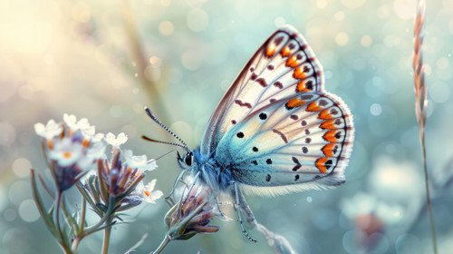 butterfly pastel color illustration wallpaper white border edges amazing focus ar 169 00010 02.jpg
