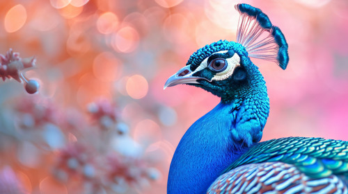peacock pastel color illustration wallpaper white border edges amazing focus ar 169 00062 03.jpg