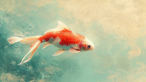 fish pastel color illustration wallpaper white border edges amazing focus ar 169 00030 03.jpg