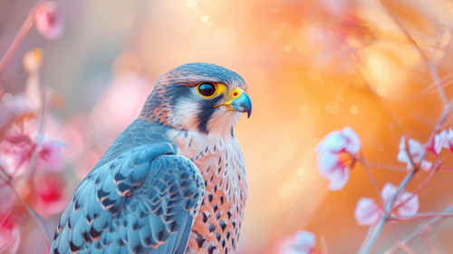 falcon pastel color illustration wallpaper white border edges amazing focus ar 169 00029 01.jpg