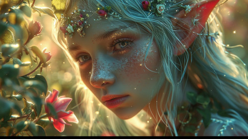 elf pastel color illustration wallpaper white border edges amazing focus ar 169 00027 01.jpg