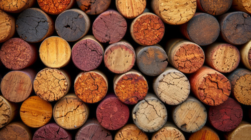 illustration on white background of a Abstract background of wine corks with corks ar 169 00080 00.jpg