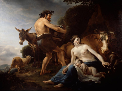 Детство Зевса. 1648. 202х262. Маурицхейс Гаага