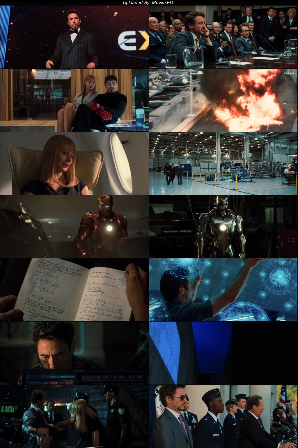 Download Iron Man 2 (2010) BluRay [Hindi + English] ESub 480p 720p 1080p