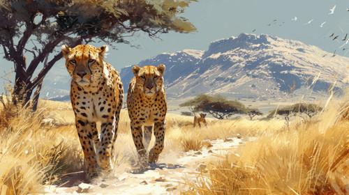 illustration on white background of a Alcuni scatti del paco nazionale Zavo est in africa ar 169 001.jpg