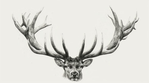 illustration on white background of a Antlers ar 169 00133 00.jpg