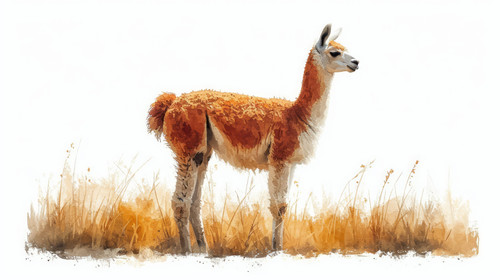 illustration on white background of a Alpaca Saxony Germany ar 169 00120 01.jpg