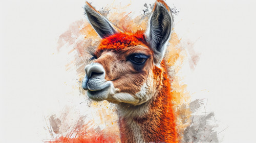 illustration on white background of a Alpaca Saxony Germany ar 169 00120 03.jpg