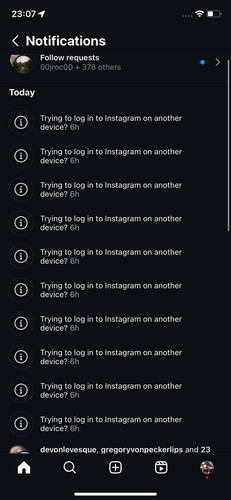 Joel Top Badge Kik instagram attack John