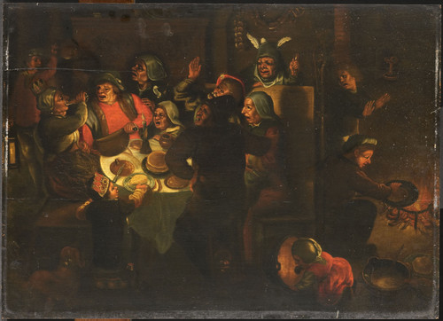 Unknown Праздник Трёх Королей (Богоявление), 1649, 40 cm х 65,5 cm, Дерево, масло