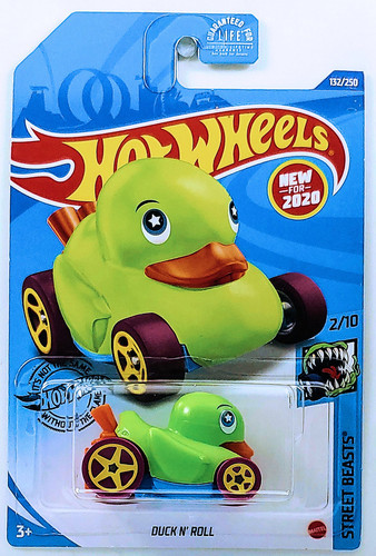 Машинка Hot Wheels Duck N' Roll 2020 Street Beasts (#132) GHF05.jpg
