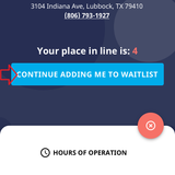 4 Waitlist Appointment Screen Add me