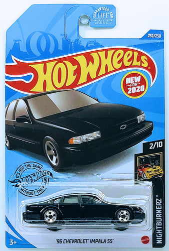 Машинка Hot Wheels '96 Chevrolet Impala SS 2020 Nightburnerz (#232) GHB74.jpg