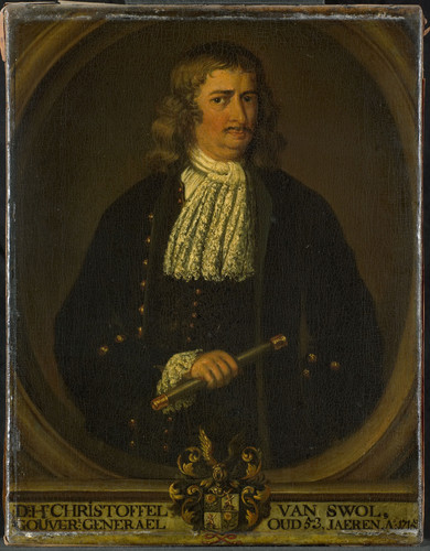 Unknown (копия c Bosch, Hendrik van den) Christoffel van Swoll (1663 1718). Генерал губернатор (1713