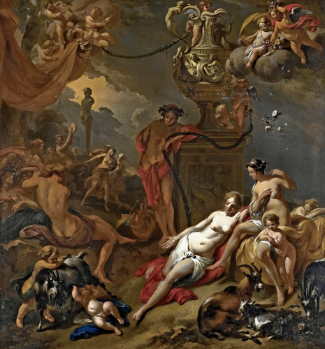 Детство Юпитера. Частное собрание