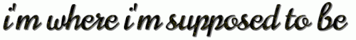 im where im supposed to be.gif