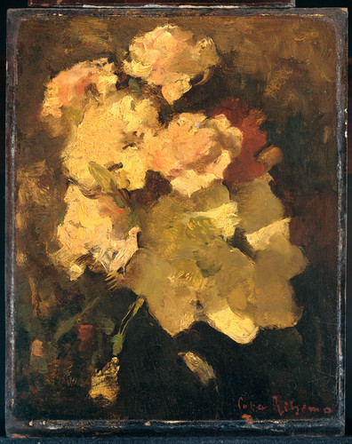 Ritsema, Coba Букет из роз, 1927, 24 cm х 19 cm, Картон, масло